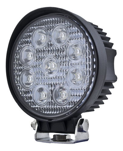 Lampara Trabajo Led Redonda Rango Cerrado 10-30 V Cc