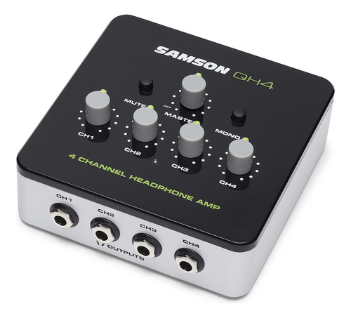 Samson Qh4 Amplificador Auriclar Estudio Canal
