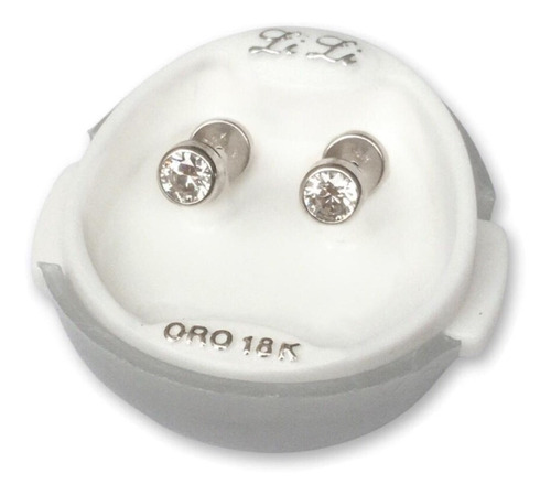 Aros Abridores Oro Blanco Marca Lili  Susanito  Art  4025  