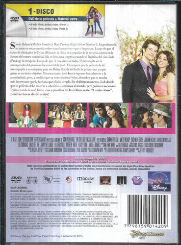 Un Chiflado Encantador Disney Dvd + A Todo Ritmo 2 Capitulos (Usado)