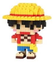 Comprar Juguete De Construcción Pixel Blocks De Luffy One Piece