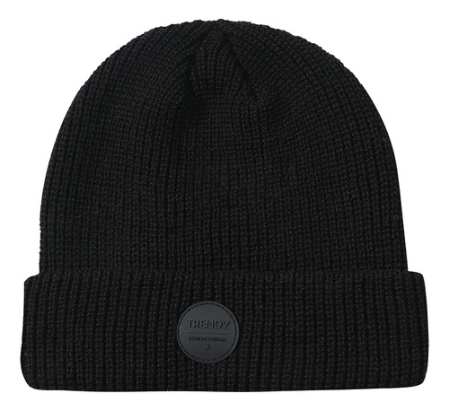 Gorro Lana Tejido Liso Hombre Mujer Invierno Otoño-invierno 