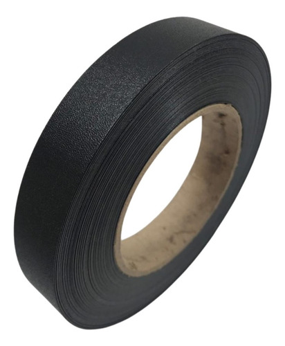 Fita De Borda Pvc Preto Tx 22mm X 50m Acabamento Móveis Mdf
