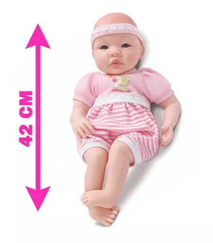 Boneca Reborn Bebê Tatá Sid-Nyl Parece Um Bebê de Verdade em