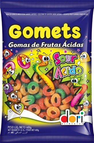 Dori Bala Gomets Anel Frutas