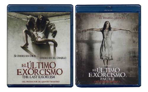 El Último Exorcismo Parte 1 Y 2 Ashley Bell Bluray