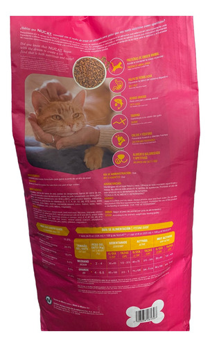 Nucat 15 Kg + Sobres Recetas Salmón A La Plancha 85 G