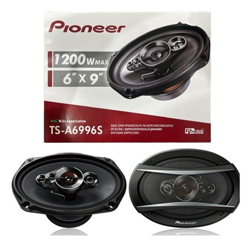 Cornetas Pioneer 6x9 1200w 5 Vías Modelo Ts-a6996s Oferta