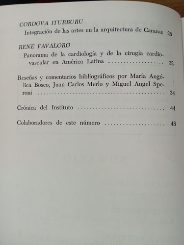 Imagen 3 de 3 de Meridiano 66 Nº 1 (revista Venezuela Favaloro Battistessa)