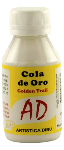 Adhesivo Artistico Cola Oro Especial Para Dorado A La Hoja