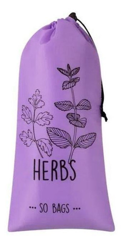 Kit 2x: Saco Para Ervas (herbs) So Bags