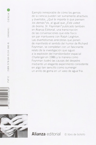 Que Te Importa Lo Que Piensen Los Demas - Feynman, Richar...