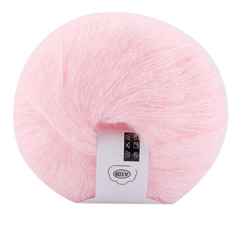 Hilo Mohair Lana Para Tejer Popular Tejido Angora Suave Chal