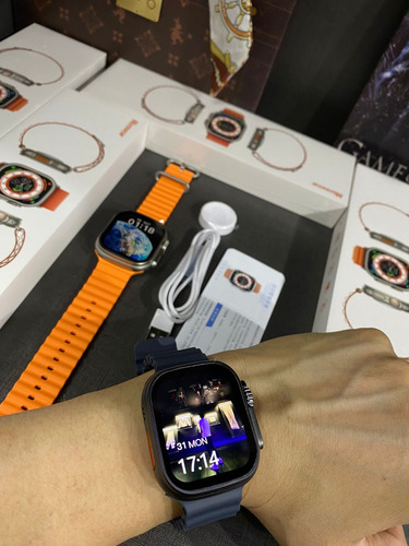Smartwatch W68 Tela 2.0 Original Lacrado Ultra Series 8 Nfc