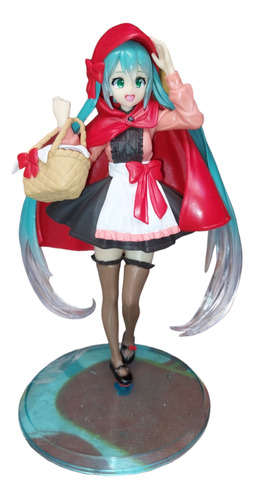 Figura Hatsune Miku Caperucita Roja 18cm Altura