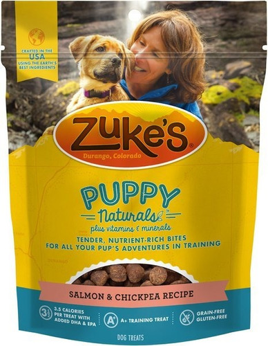 Zuke's  Puppy Naturals Salmon & Chickpea Recipe Grain-free D