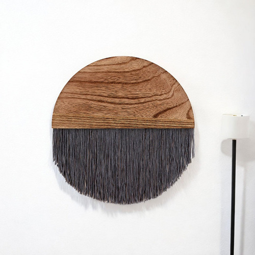 Tapiz Bohemio Con Flecos Para Colgar En La Pared De Gris