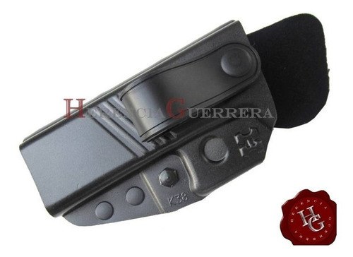 Imagen 4 de 7 de Pistolera Houston Interna Zurda Glock 17/19/22 K38intz