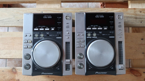 Par Cdj Pioneer 200 + Mixer Behringer Djx 700