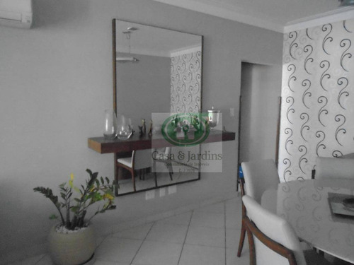 Imagem 7 de 30 de Apartamento Luxuoso 2 Dormitorios C/ 114 M,2 A. Útil, Ponta Da Praia, Santos. - Ap5409