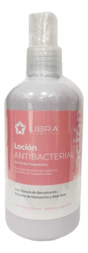 Loción Antibacterial Higiénica Libra Con Benzalconio 250ml