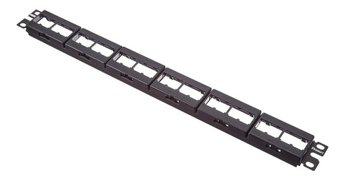 Panel De Parcheo Modular De 24 Puertos Panduit Cpp24wbly