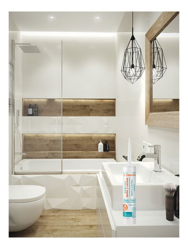 Combo Silicona Blanca 280 Ml 3 Unidades + 1 Aplicador