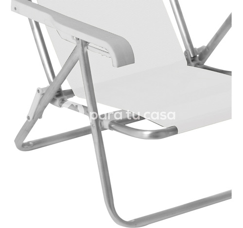 Reposera Sillon Playa Camping 8 Pos. Aluminio Sannet Mor