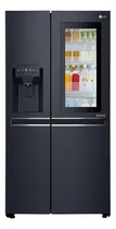 Comprar Heladera Instaview LG Gc-x247 Door-in-door 601 Lts Inverter Color Mate black steel