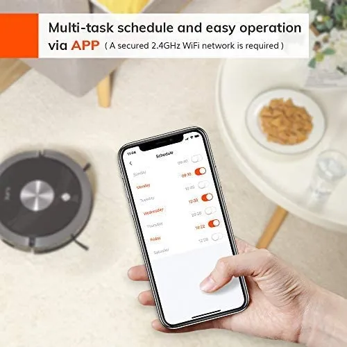 Robot Aspirador Ilife A9, Conexión Wi-fi, Cubo De Basura Cel