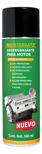 Desengrasante Para Motor En Aerosol 500 Ml Meistersatz Mq 03