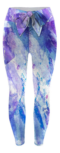 Pantalones De Yoga Elásticos De Cintura Alta Para Mujer