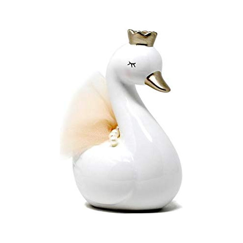 Child To Cherish Alcancia De Cisne De Ceramica, Hana The Swa