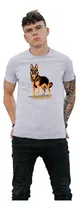 Comprar Playera Perro Pastor Alemán Realista Camiseta Hombre Bca Nga