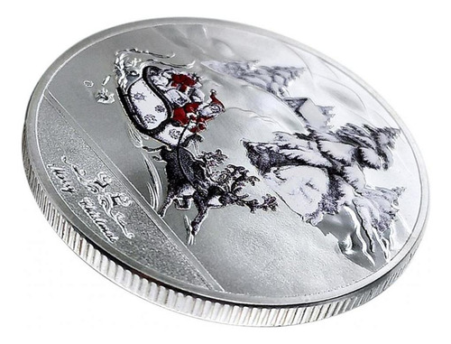 Imagen 6 de 12 de Moneda Conmemorativa De Navidad Plata X4
