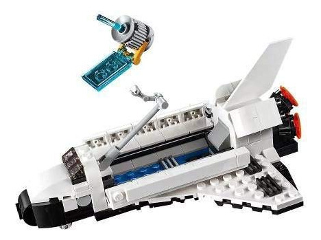 Kit De Construção Lego Creator 3 Em 1 Shuttle Transporter 31