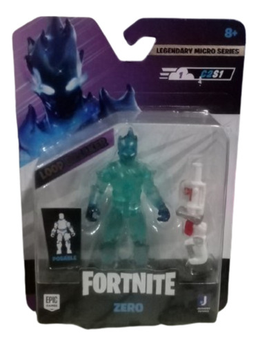 Fortnite Legendary Micro Serie Figura De Acción De 7cm Zero