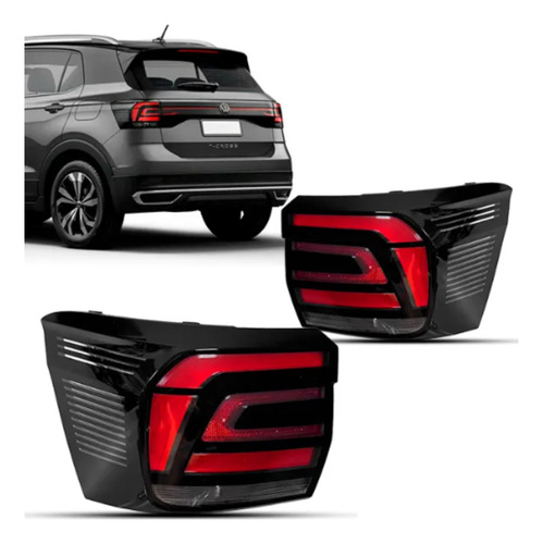Lanterna Traseira Vw T Cross 2019 2020 2021 2022 2023 2024