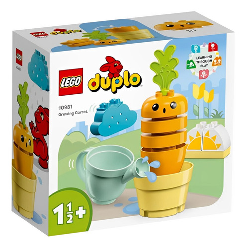 Lego Duplo 10981 Cenoura Em Crescimento Plantação Aprender Quantidade De Peças 11