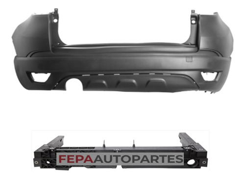 Paragolpes Trasero Renault Captur 17 / 19