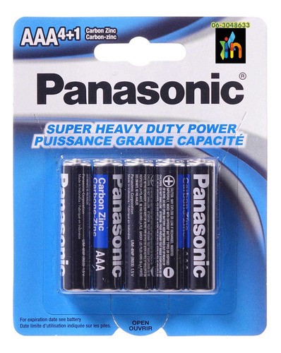 Paquete De Pilas Tipo Aaa 3a Baterias Carbono Y Zinc Control