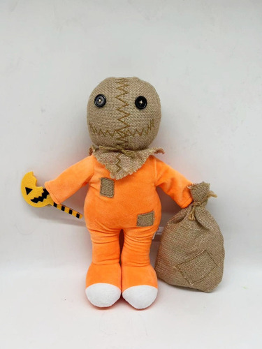 Trick Treat 'r Sam Halloween Pumpkin Man Peluche Muñeca 36cm