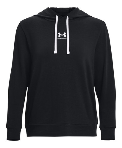 Hoodie Under Armour Rival Terry Mujer-negro