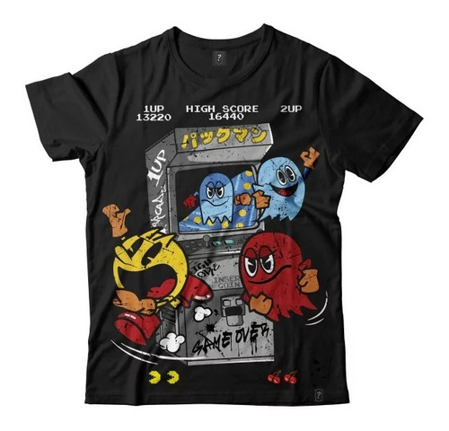 Remera Pac-man Classic Video Game