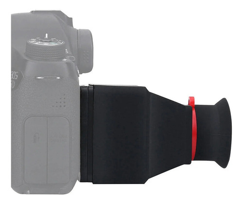 B Visor De Ampliação Lcd 3x Para Câmeras Dslr