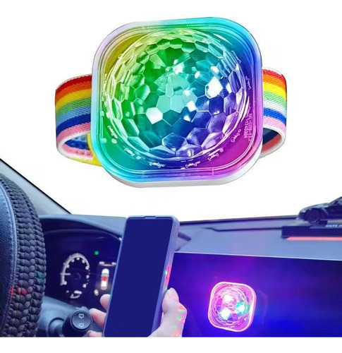 Mini Luz De Disco De Pulsera Disco Led Con Pulsera Portátil