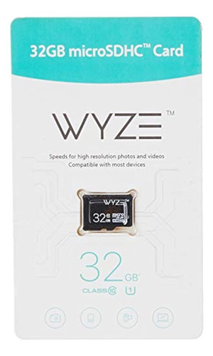 Wyze Labs Tarjeta Microsdhc De 32 Gb De Almacenamiento Expan