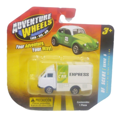 Camion Express Adventure Wheels - Camioncito Juguete Escala
