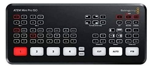 Blackmagic Design Atem Mini Pro Iso Vivo Producción Switcher