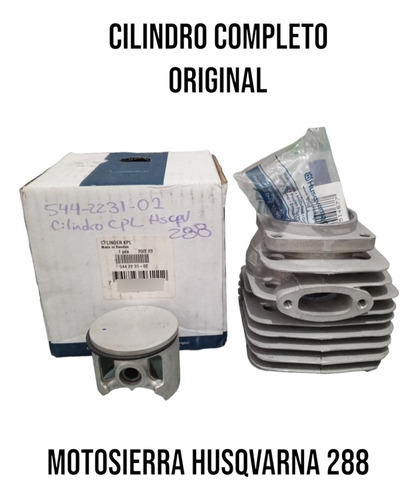 Cilindro Completo Original Motosierra Husqvarna 288 